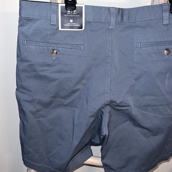 Men's Regular-Fit 9" 4-Way Stretch Shorts, Created for Macy's NWT Dusty Blue - Picture 2 of 4